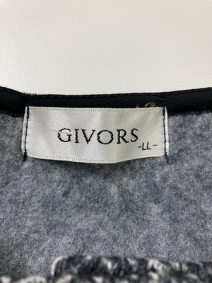 GIVORS/カーディガン/ボレロ/トップス/ブラック/LL