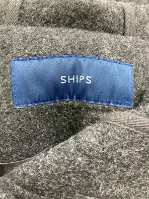 SHIPS/シップス/ダッフルコート/ジャケット/アウター/ブラック/36