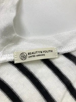 BEAUTY&YOUTH/ビューティーアンドユース/Tシャツ/カットソー/トップス/ホワイト
