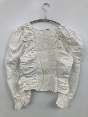 ZARA/ザラ/Tシャツ/カットソー/トップス/ホワイト/EUR L