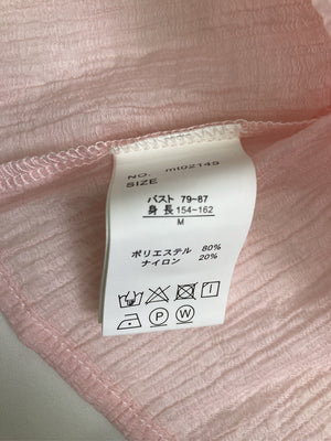 カーディガン/ボレロ/トップス/ピンク/M