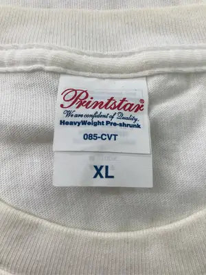Printstar/プリントスター/Tシャツ/カットソー/トップス/ホワイト/XL