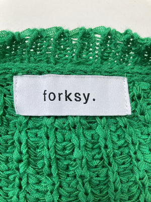 forksy./フォルクシー/カーディガン/ボレロ/トップス/グリーン/FREE