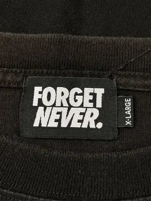 FORGET NEVER./Tシャツ/カットソー/トップス/ブラック/X-LARGE