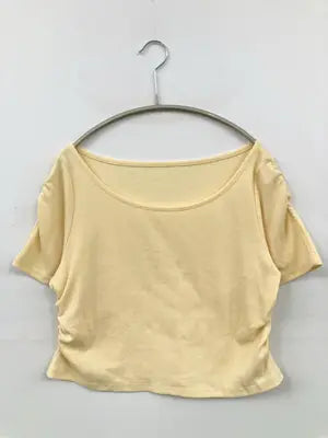 Kastane/カスタネ/Tシャツ/カットソー/トップス/イエロー/F