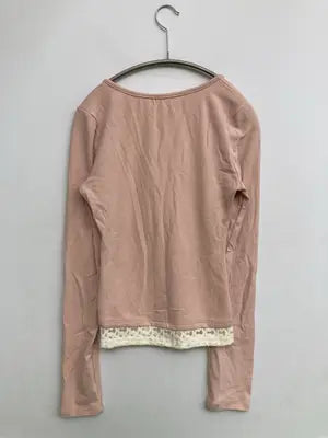 Tシャツ/カットソー/トップス/ピンク/S
