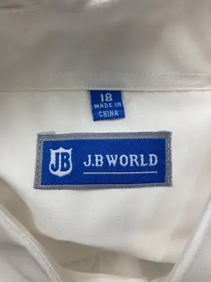 J.B WORLD/ビジネスシャツ/トップス/ホワイト/18