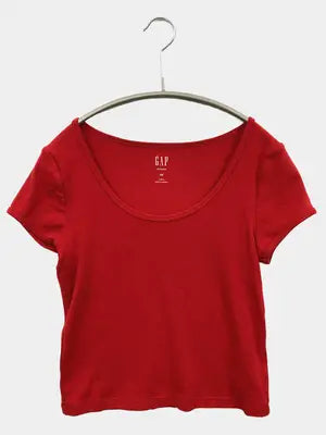GAP/ギャップ/Tシャツ/カットソー/トップス/レッド/XS
