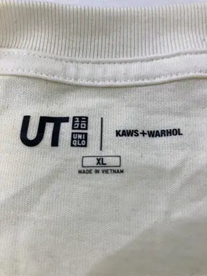 UNIQLO/ユニクロ/Tシャツ/カットソー/トップス/アイボリー/XL