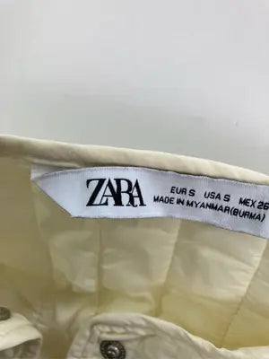 ZARA/ザラ/ベスト/トップス/アイボリー/S