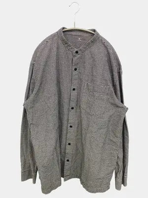 無印良品/ムジルシリョウヒン/シャツ/ブラウス/トップス/ブラック/XL