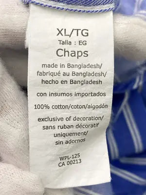 CHAPS/チャップス/シャツ/ブラウス/トップス/ブルー/XL/TG/EG
