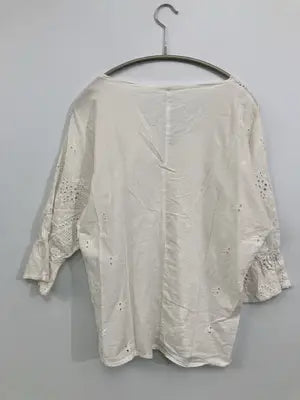 Tシャツ/カットソー/トップス/ホワイト/L
