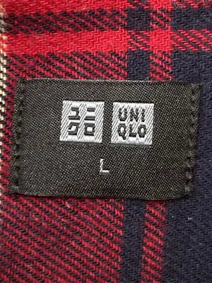 UNIQLO/ユニクロ/シャツ/ブラウス/トップス/レッド/L