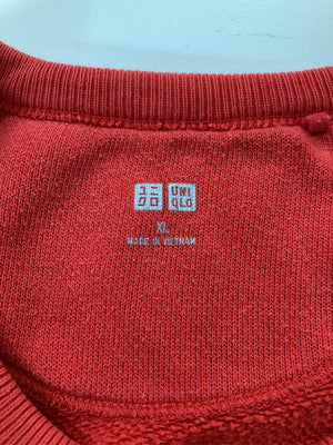 UNIQLO/ユニクロ/スウェット/トップス/レッド/XL