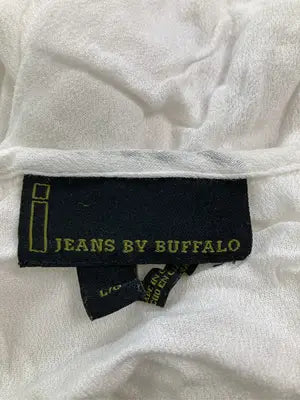 BUFFALO/Tシャツ/カットソー/トップス/アイボリー/L