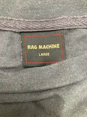 RAG MACHINE/ラグマシーン/Tシャツ/カットソー/トップス/ブラック/LARGE