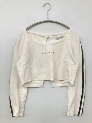 CRONOS/Tシャツ/カットソー/トップス/ホワイト/M