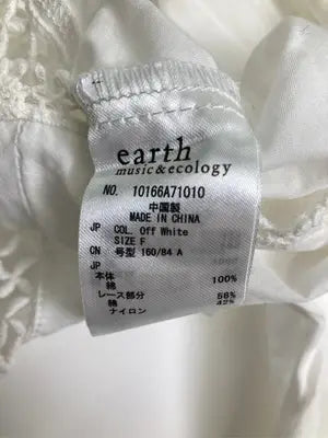 earth music&ecology/アースミュージックアンドエコロジー/その他トップス/トップス/ホワイト/F
