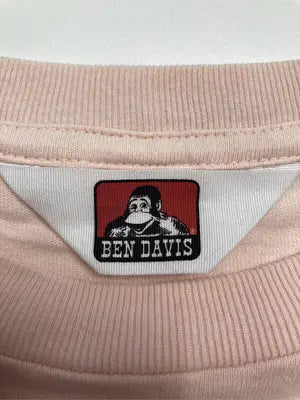 BEN DAVIS/ベンデイビス/Tシャツ/カットソー/トップス/ピンク/M