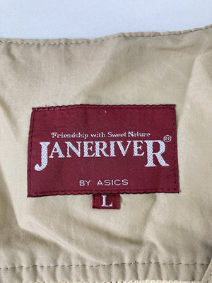JANERIVER/ベスト/トップス/ベージュ/L