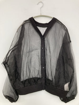 niko and .../ニコアンド/カーディガン/ボレロ/トップス/ブラック/M