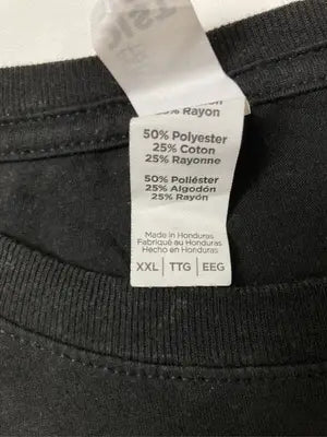 Tシャツ/カットソー/トップス/ブラック/XXL