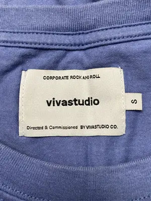 VIVASTUDIO/ビバスタジオ/Tシャツ/カットソー/トップス/ブルー/S