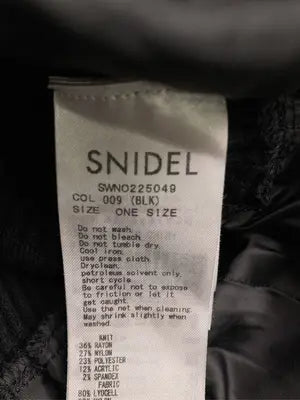 SNIDEL/スナイデル/ワンピース/ワンピース/ドレス/ブラック/ONE SIZE