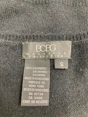 BCBGMAXAZRIA/ニット/セーター/トップス/ブラック/S