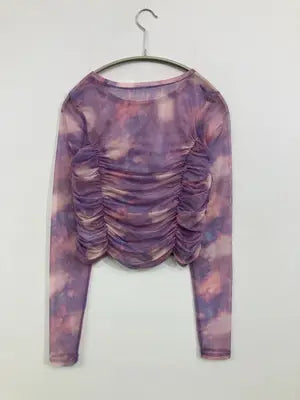 ANNA SUI NYC/Tシャツ/カットソー/トップス/パープル/F
