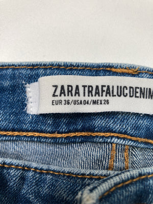 ZARA TRAFALUC/ザラトラファルック/デニムパンツ/パンツ/ブルー/36