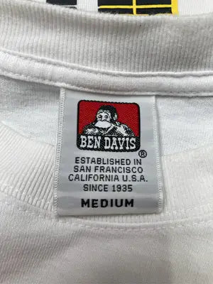 BEN DAVIS/ベンデイビス/Tシャツ/カットソー/トップス/ホワイト/MEDIUM