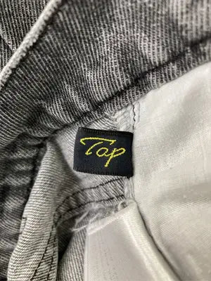 Top/トップ/デニムパンツ/パンツ/ブラック/F
