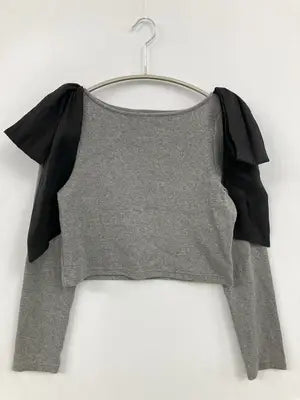 NICE CLAUP/ナイスクラップ/Tシャツ/カットソー/トップス/グレー/F
