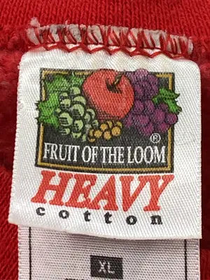 FRUIT OF THE LOOM/フルーツオブザルーム/スウェット/トップス/レッド/XL