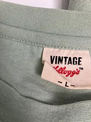 Kellogg's/Tシャツ/カットソー/トップス/ライトグリーン/L