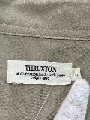 Thruxton/スラクストン/シャツ/ブラウス/トップス/ベージュ/L