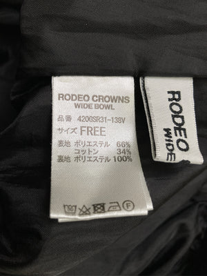RODEO CROWNS/ロデオクラウンズ/ロングスカート/スカート/ブラック/FREE
