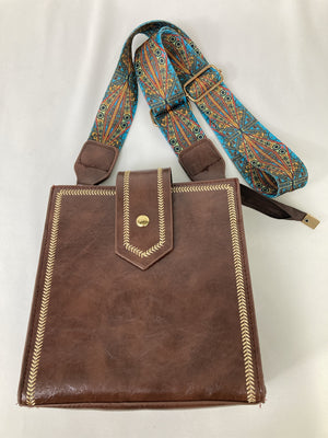 ショルダーバッグ/バッグ/ブラウン