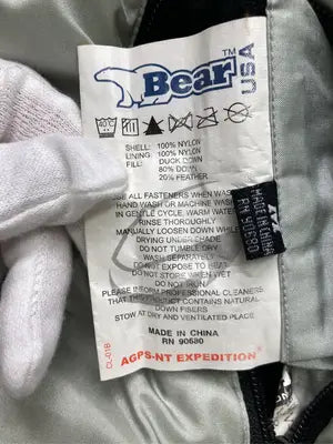 BEAR/ベア/ダウンジャケット/コート/ジャケット/アウター/ネイビー/M