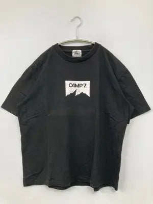 CAMP7/キャンプセブン/Tシャツ/カットソー/トップス/ブラック/L