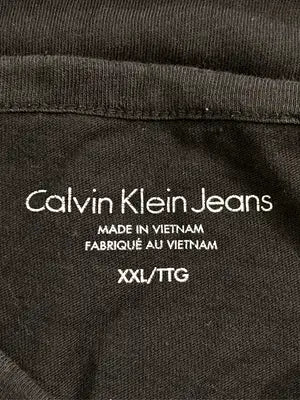 Calvin Klein Jeans/カルバンクラインジーンズ/Tシャツ/カットソー/トップス/ブラック/XXL