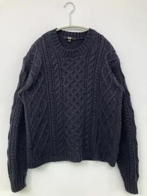 UNIQLO/ユニクロ/ニット/セーター/トップス/ネイビー/M