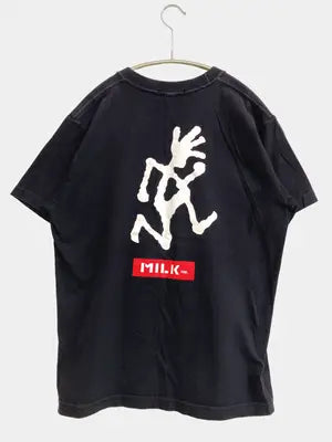 MILK FED./ミルクフェド/Tシャツ/カットソー/トップス/ブラック/S
