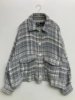 ZARA/ザラ/その他アウター/ジャケット/アウター/スカイブルー/EUR L