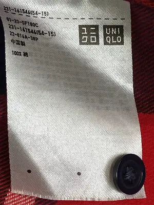 UNIQLO/ユニクロ/シャツ/ブラウス/トップス/レッド/S