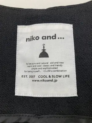niko and .../ニコアンド/ベスト/トップス/ブラック/F