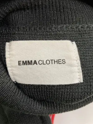 EMMA CLOTHES/エマクローズ/ニット/セーター/トップス/ブラック/M