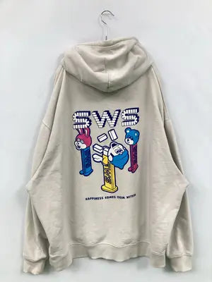 SIDEWAY STANCE/パーカー/トップス/ベージュ/L